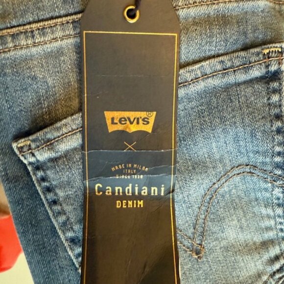 NWT Levi's x Candiani Denim Mile High Super Skinny Jeans - Women's 27 x 30 - Picture 5 of 7